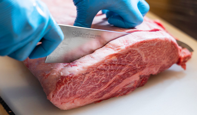 肉カット